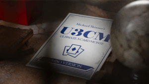 Michael Skinner's Ultimate Bicycle Jumbo 3 Card Monte (Blue) - Murphy's Magic - Trick