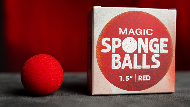 Magic Sponge Balls 50PK RED 1.5" - Murphy's Magic
