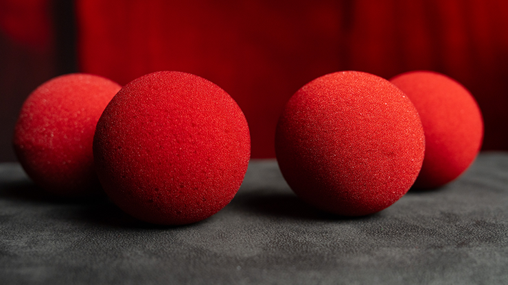 Magic Sponge Balls 50PK RED 3" - Murphy's Magic – Image 3