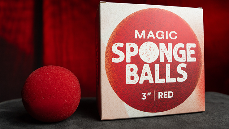 Magic Sponge Balls 50PK RED 3" - Murphy's Magic