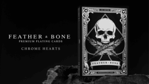 Feather & Bone: The Chrome Hearts (Foil) Playing Cards - Joel Meyers