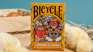 BICYCLE CHKNS & CROWNS PLAYING CARDS