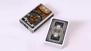 GUAN DAM -Warriors of the Three Kingdoms (Black) Playing Cards - YOKAGAME