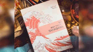 The Great Wave off Kanagawa V3 (Autumn Maple / Peachy Pink) Playing Cards