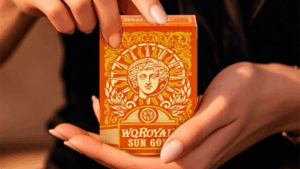 Sun God Greek Mythology Themed Orange Edition Playing Cards
