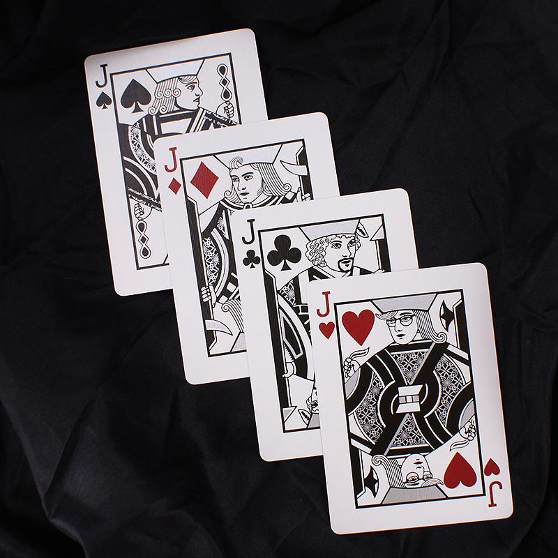 Black Flower Playing Cards by Jack Nobile – Image 3