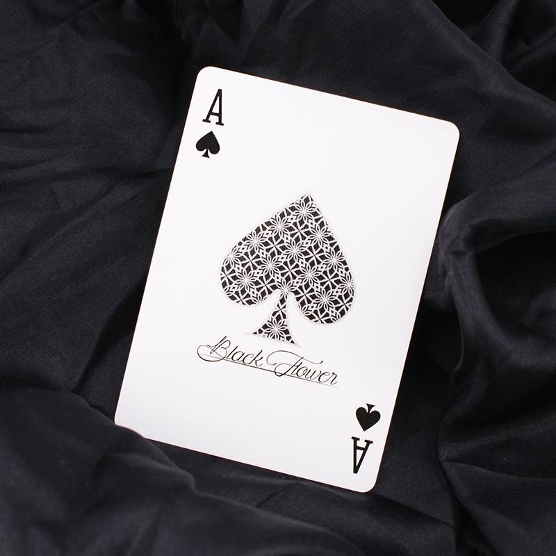 Black Flower Playing Cards by Jack Nobile – Image 4