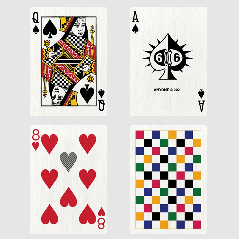 Checkerboard Playing Cards - Multicolor – Image 3