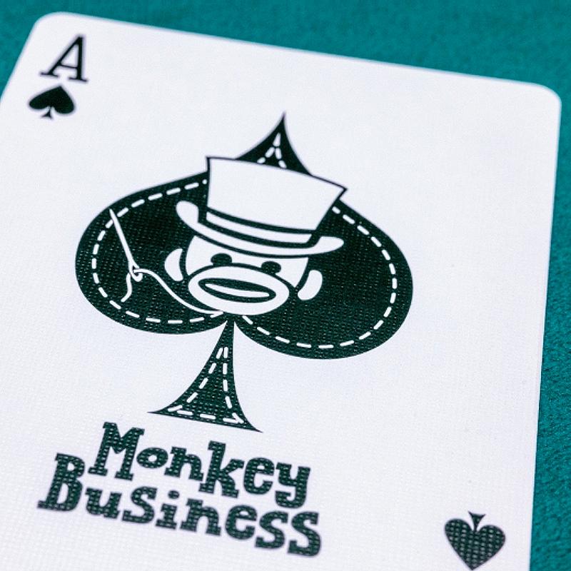 Monkey Business Playing Cards (Sock Monkey) – Image 3