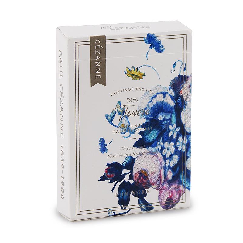 Cezanne Playing Cards - Flowers Rococo