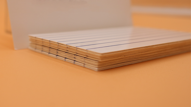 Six Acro Index (3"x5") Dry Erase - Blake Vogt – Image 4