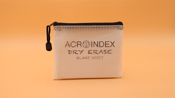Six Acro Index (3"x5") Dry Erase - Blake Vogt