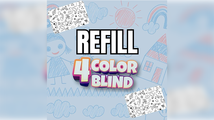 4 Color Blind Refill - Guillaume Bienne – Image 3