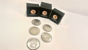 Expanded Shell Eisenhower Dollar (plus 4 Regular) - Tango