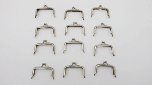 Purse Frames (Silver, 12 in one pack) Goshman