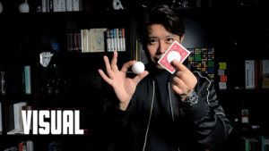 Ball on Card (Red) - Bond Lee & MS Magic