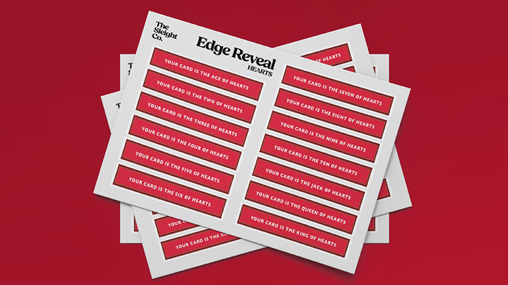 Edge Reveal (RED Suits) - The Sleight Co