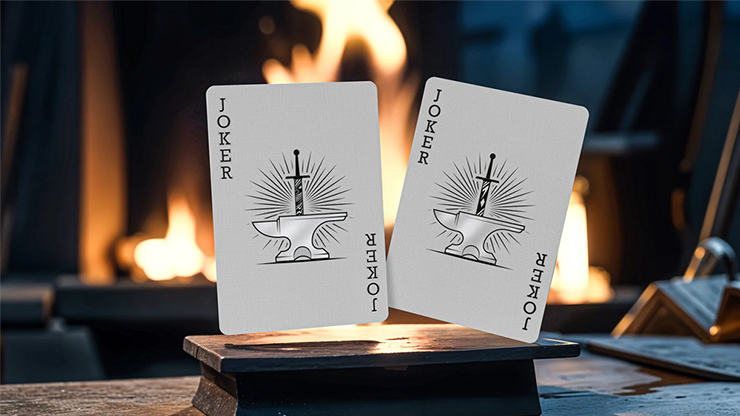 Damascus Playing Cards - EmilySleights52 and Xavior Spade