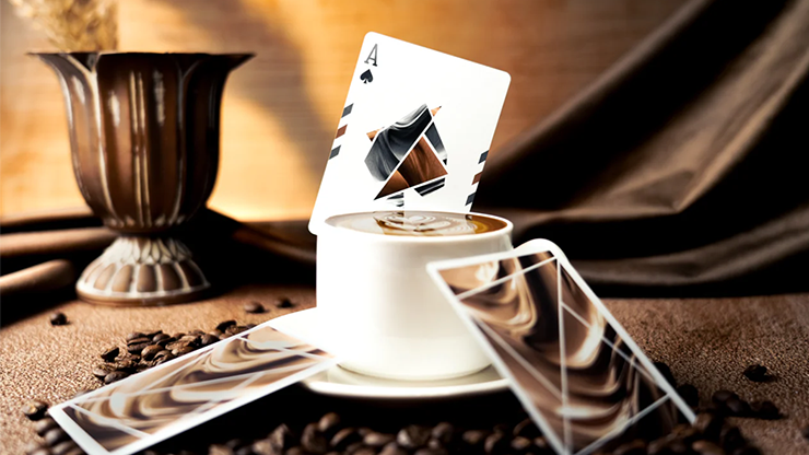 Flexible Mocha Mousse Playing Cards - TCC