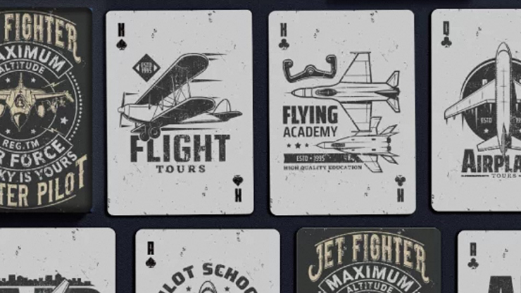 Jet Fighter Playing Cards – Image 4
