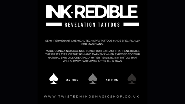 Ink-Redible Revelation Tattoos (Diamonds) - Twisted Minds – Image 2