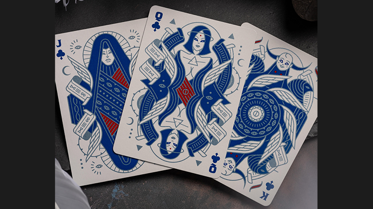 Celestial Noesis Playing Cards - Giovanni Meroni(Blue)