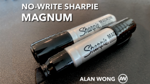No Write Sharpie Magnum - Alan Wong
