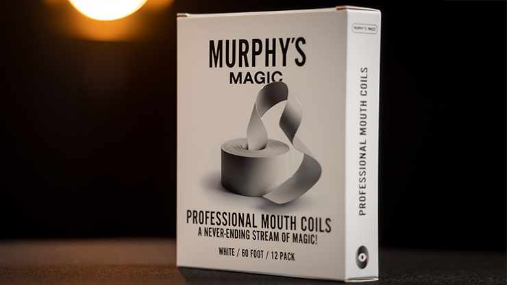 Professional Mouth Coils 60ft white (12pk) - Murphy's Magic