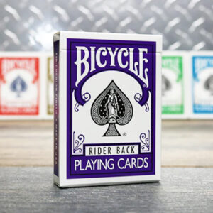 JEU BICYCLE RIDER BACK VIOLET