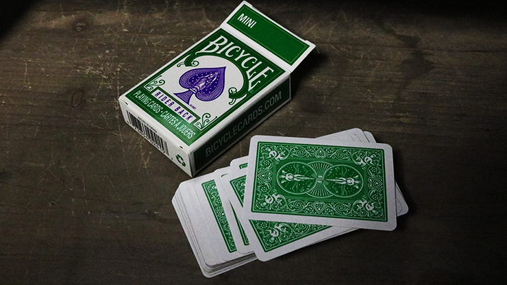 Mini Bicycle Cards (Green) – Image 2