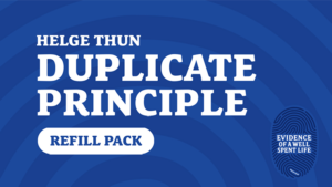 Evidence of a Well Spent Life - Duplicate Principle Cards - Helge Thun