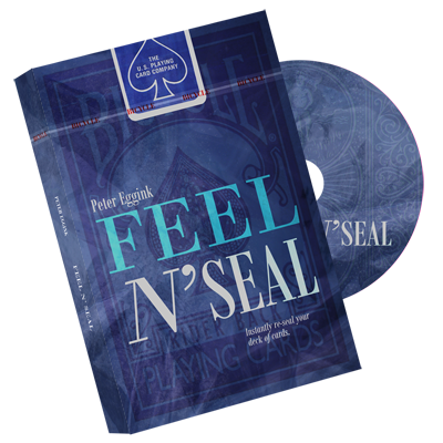 Feel N' Seal Red (DVD and Gimmick) - Peter Eggink - DVD