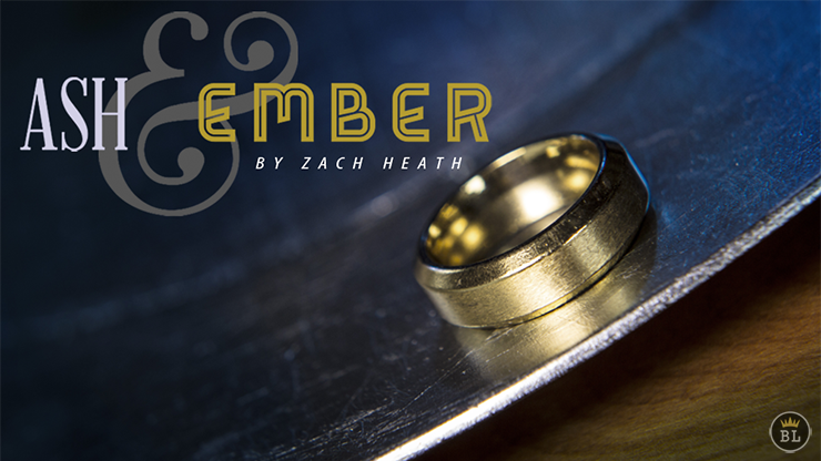 Ash and Ember Gold Beveled Size 14 (2 Rings) - Zach Heath - Trick