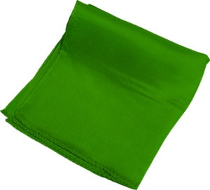 Silk 6 inch (Green) Magic - Gosh - Trick