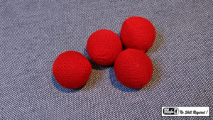 Crochet Balls (Red 1.75 inch) - Mr. Magic - Trick