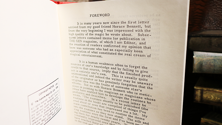 Horace Bennett's Prize Winning Magic (Limited/Out of Print) edited - Hugh Miller - Book – Image 4