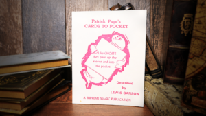 Patrick Page's Cards to Pocket - Lewis Ganson - Book
