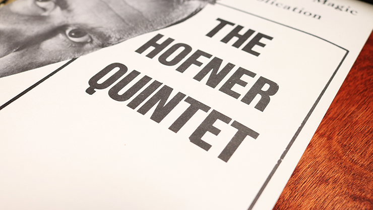 The Hofner Quintet - John Hofner - Book