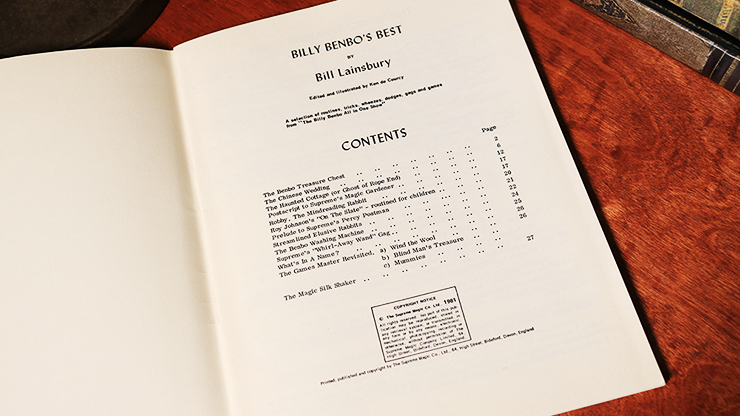 Billy Benbow's Best - Bill Lainsbury - Book – Image 2