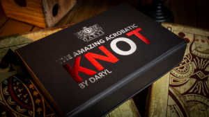 Amazing Acrobatic Knot with extra knot Red and White (Gimmicks and Online Instructions) - Daryl - Trick