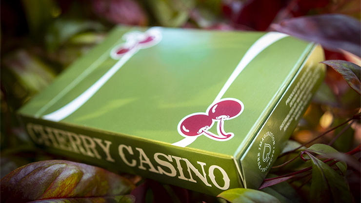 Cherry Casino (Sahara Green) Playing Cards - Pure Imagination Projects – Image 2