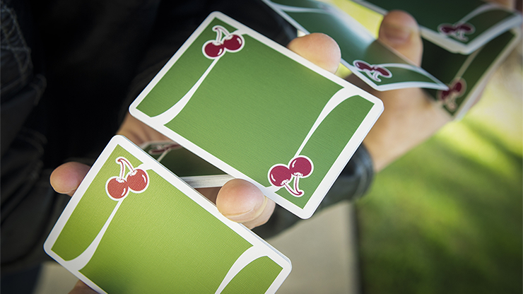 Cherry Casino (Sahara Green) Playing Cards - Pure Imagination Projects – Image 3