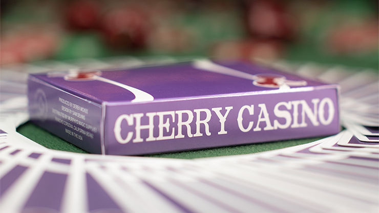 Cherry Casino (Desert Inn Purple) Playing Cards - Pure Imagination Projects – Image 2