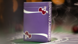 Cherry Casino (Desert Inn Purple) Playing Cards - Pure Imagination Projects