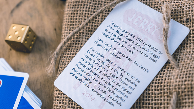 Modern Feel Jerry's Nuggets Gaff (Blue and Red) Playing Cards – Image 3