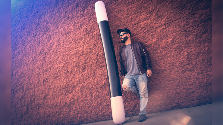 INFLATABLE WAND MEGA (8FT.) - Murphy's Magic Supplies - Trick