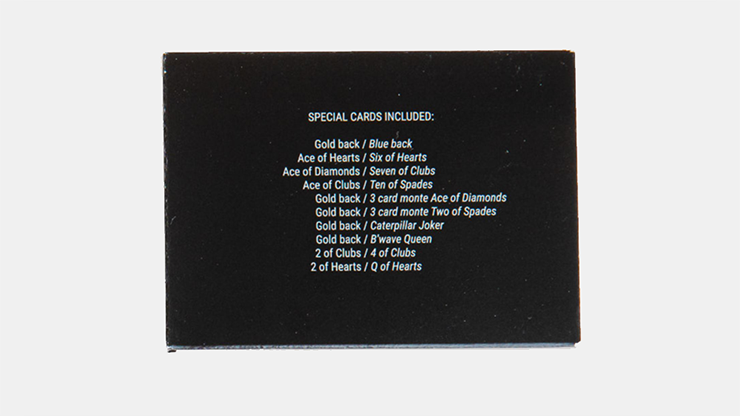 Gaff pack for Butterfly Playing Cards Marked (Black and Gold) - Ondrej Psenicka – Image 3