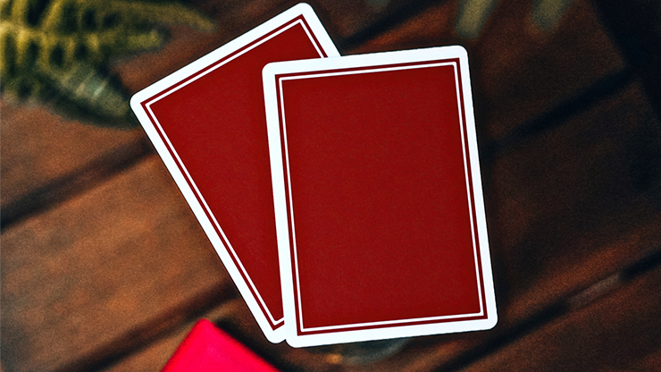 NOC Pro 2021 (Burgundy Red) Playing Cards – Image 2