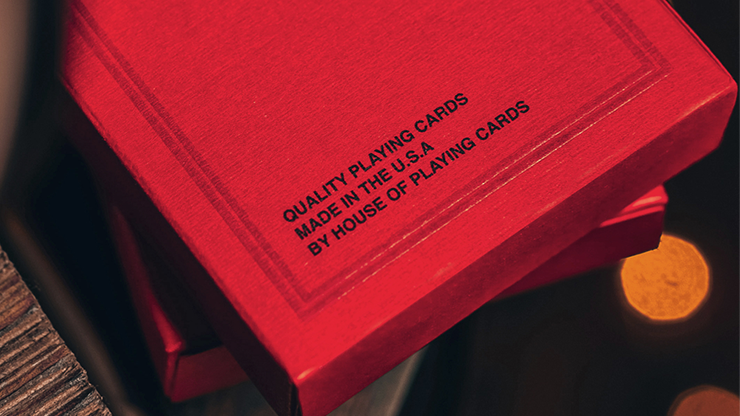 NOC Pro 2021 (Burgundy Red) Playing Cards – Image 4