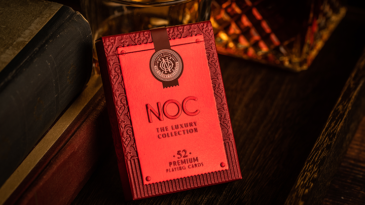 NOC (Red) The Luxury Collection Playing Cards - Riffle Shuffle x The House of Playing Cards